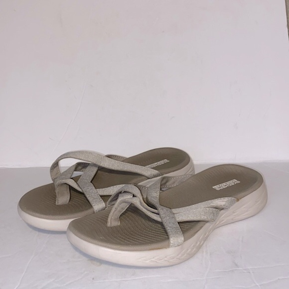 Skechers Gray Vegan Performance Women's On The GO 600 Promenade Sandal